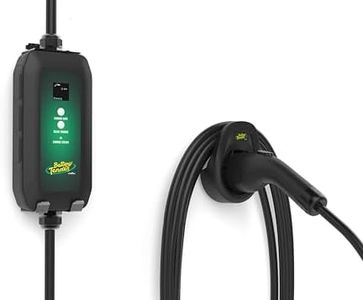 Battery Tender eCharge 16 AMP EV Charger - Level 1 Portable Electric Vehicle EV Car Charger - 022-3016-DL-WH
