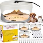 Kittmip 4 Pieces Flea Traps for Ins