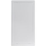 Vent Systems White ABS Plastic - Access Panel 8 x 16 Inch - Access Panel with Door for Drywall, Wall and Ceiling Electrical and Plumbing Service Wall Hole Cover - Exterior Dimensions 8,6x16,45 inch