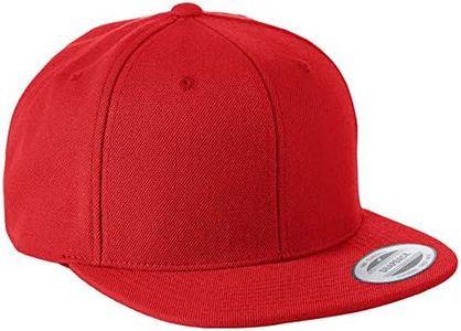 Flexfit Classic Snapback, Cappello Bambini E Ragazzi, Rosso (Red), Taglia unica