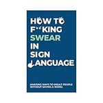 Gift Republic GR490081 How To Swear in Sign Language Cards, Blue