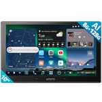 ATOTOZONE X10G211E 10" Android Double Din Car Stereo, 8+128G, 4G LTE,Wireless Carplay & Android Auto, AI Voice Assistant, GPS Tracking, Dual Microphone & BT & Cam Input, 36B-EQ,HDMI Input