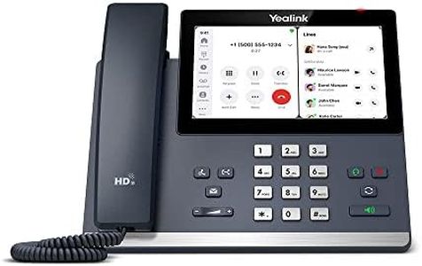Yealink MP56-ZOOM Phone Android 9.0 with 7 inch Capacitive Touch Screen Built-in Bluetooth 4.2 Module and 2.4G/5G Wi-Fi Dual-Port Gigabit Ethernet, Support PoE Power Adapter Not Included