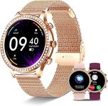 BEASTR Smart Watch for Women (Call Receive Dial), Smart Watches for Android iOS Phones 1.32" Touchscreen Smartwatch with AI Voice Control Heart Rate Sleep Monitor Pedometer Waterproof Activity Tracker