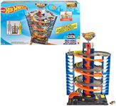 Hot Wheels Mattel - City 50 New Mega Garage