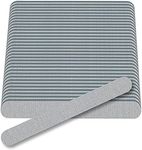 Flowery Disposable Nail File (180/400 Grit Cushion Silver)