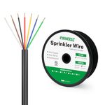 Firmerst 16/7 Solid Sprinkler Wire for up to 6 Valves System 150 Feet