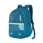 Safari Casual Backpack 3 Compartments, Front Pocket, Bottle Holder, School Bags For Boys & Girls, College Bag For Women And Men, Ideal For School, College, Office & Travel,37 L, Blue