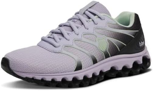 K-Swiss Women's Tubes 200 Training Shoe, Dewkist/Thistle/Black, 6.5 M