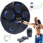 Tixmac Music Boxing Machine,Smart Wall Mounted Workout Bluetooth Boxing Machine,One Punch Boxing Game Machine for Home,Indoor and Gym.