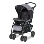 Chicco Cortina CX Stroller, Pram for 0-5 years New Born / Baby / Toddler / Kid (Boy,Girl), 8 Reclining Positions with Cradle-effect Seat, Easy One-hand Folding, Linked Brakes and Shock-proof Wheels, 3-Position Adjustable Parent Handle, 5-Point Safety Harness (Upto 22 Kgs, Jet Black)