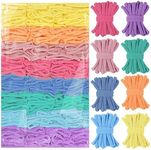 800 PCS Pastel Loom Loops for 7-Inch Weaving Loom – Soft Colored Refill Bands for DIY Potholder Crafts – Girls Gift Kit for Kids Ages 6+, Arts & Craft Supplies