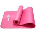 Bionix Exercise Yoga Mat with Carry Handle Strap - Extra Thick NBR Yoga Mats for Women and Men - 180cm x 60cm Durable, Non Slip Mat - Gym Mats for Home, Camping, Pilates and Workout