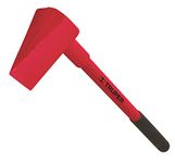 Truper 32415 12-Pound Splitting Maul with 27-Inch Steel Handle, Red