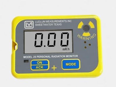 Ludlum Model 25 Personal Radiation Monitor Detector Dosimeter Geiger Counter