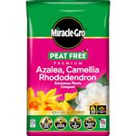 Miracle-Gro 119994 PEAT FREE Premium Azalea, Camellia, Rhododendron, Special Plants Compost, 40 Litres, Brown