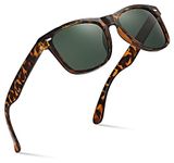 Retro Rewind Polarized Sunglasses for Men and Women - UV Protection Classic Mens Womens Sun Glasses - Cool Vintage 80s Shades