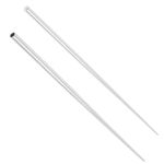 NewkeepsR 2PCS-14G(1.6mm) 316L Steel Calor Style Taper Insertion Pin for Ear/Navel/Nipple/Lip/Tongue Stretcher, Body Piercing Stretching Kit Assistant Tool