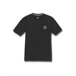 Volcom Men's Standard UPF 50+ Short Sleeve Loose Fit Rashguard, Black 3, X-Large