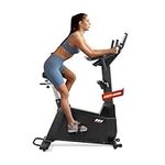 SOLE Fitness B94 Upright Exercise Bike | Programmable Belt Drive Magnetic Resistance Adjustable Stationary Indoor Cycle with LCD Monitor, Heavy Duty Cardio Workout Fitness Equipment for Home Gym with 300 lbs weight capacity