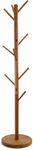 Manada Teak Coat Stand with Round Base