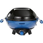 Campingaz Party Grill 400 CV, Camping Stove and Grill, All-in-One Portable Camping BBQ, with Griddle, Grid and Pan Support, Lid Doubles as Wok, Blue