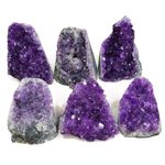 Reiki Crystal Products Amethyst Cluster Geode Crystal Natural Stone Raw Rough 300 to 400 Gram Approx