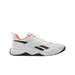 Reebok Footwear Men's Nfx Trainer Shoes Ftwwht/Cblack/Orgfla, Size 11.5