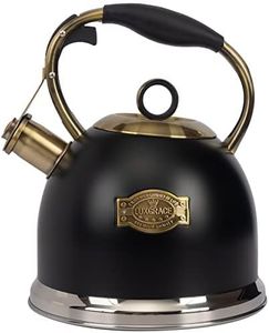 Tea Kettle -3.0 Quart Tea Kettles Stovetop Whistling Teapot Stainless Steel Tea Pots for Stove Top Whistle Tea Pot