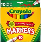 Crayola 587722 Non-Washable Markers