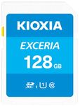 KIOXIA KLNEA128G Former Toshiba Memory SDXC Card, 128 GB, UHS-I, Class 10, Maximum Read Speed 100 MB/s, Made in Japan, Authentic Product