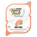 Fancy Feast Petites Wet Cat Food, Pate Wild Alaskan Salmon Entree - 79.4 g Tray (12 Pack)