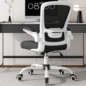 Office Chair, Ergonomic Desk Chair with Adjustable Lumbar Support, High Back Mesh Computer Chair with Flip-up Armrests-BIFMA Passed Task Chairs, Executive Chair for Home Office