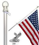 American flag and pole kit set: Inc