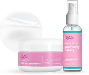 The LaVie 2oz Organic Pumping Spray and Hydrogel Nipple Pads for Cooling and Lubricant for Breast Shields and Flanges