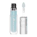 L’Oreal Paris Plump Ambition pH Color Changing Lip Oil, Plumping Lip Gloss, Gentle Tingling, Non Sticky, Hydrating and Moisturizing, Infused with Hyaluronic Acid, CRISTAL ICE, 5 ml