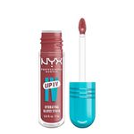NYX Lip Gloss Professional Makeup Lip IV Lip Stain, 1-Swipe Vitamin-Infused Longwear Color, Hydrating Gloss, Up to 12HR Hydration, High Pigment, Wet Shine Finish, Vegan Formula, Petal Pourin'