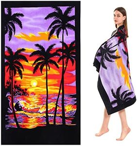 Chavish Oversized Beach Towel Cotton, Extra Large 40"X70" Thick Pool Towel High Absorbent, XL Soft Plush Beach Towels for Adults Mens Women