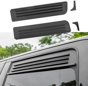 Maxzina Rear Window Vents Compatible with 2015-2025 Ford F150 Window Covers with Mesh Net for 2024 F-150 Accessories