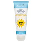 Childs Farm | Kids and Baby Sun Cream SPF 50+ 125ml | Water Resistant UVA & UVB | Very High Protection | Suitable for Dry, Sensitive & Eczema-prone Skin