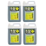 LIQUIPAK Black Fluid - Driveways, Patios and Drains Cleaner/Strong Outdoor Disinfectant, 20 Litres