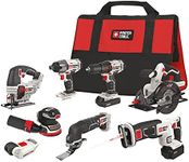 PORTER-CABLE PCCK6118 20V MAX* Lithium Ion 8-Tool Combo Kit