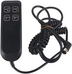 Remote Hand Control, 4 Button Hand Control Handset with 5Pin Connection, Professional Electric Sofa Remote Hand Control for Lift Chair Power Recliner