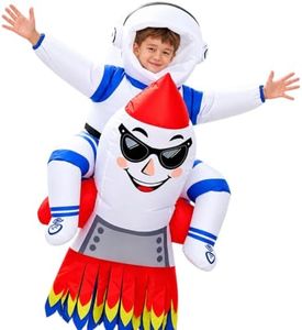 Astronaut Costume for Kids,Boys Inflatable Space Suit Halloween Costume