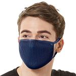 NAROO F.U Plus - Reusable Anti Dust Breathable Sports Face Mask for Cycling Running for Men & Women (Small, Navy)