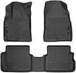 Husky Liners 98531 Custom Fit Front and Second Seat Floor Liner Set for Select Toyota/Pontiac Models (Black)