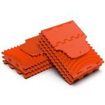 GoTreads Regular Traction Boards - Pair of Foldable, Compact Traction Mats for Camping, Off-Roading, and Vehicle Leveling - Orange