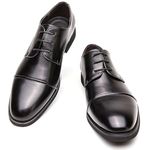 ziitop Dress Shoes for Men Mens Dress Shoes Oxford Shoes Men Men's Leather Lined Classic Lace up Formal Dress Oxfords Shoes