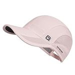 TITECOUGO Hats for Women Running Cap Summer Sun Hat Dri Fit Workout Cooling Hats Truck Hat Hiking for Golf Hiking Outdoor Camping Gym Tennis Travel Cycling Horse Fishing Walking Pink