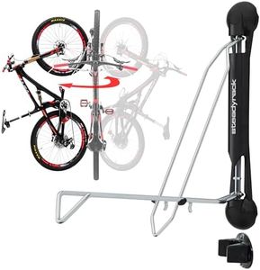 Steadyrack Bike Rack - 160° Pivoting Mountain Bike Rack, Holds Up 35kg, Fits 20"-29", 2.1"-2.8" Tires, Foldable Rack for Space-Saving Storage Bike Hanger-2 Pack